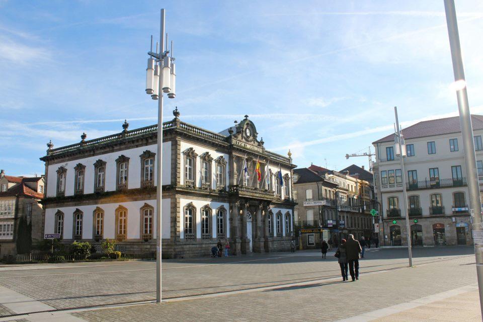 Pension Casa Maruja ปอนเตเบดรา ภายนอก รูปภาพ